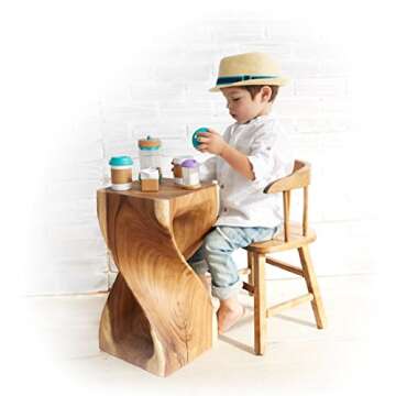 Fisher-Price Wooden Toys, Early Bird Barista Set