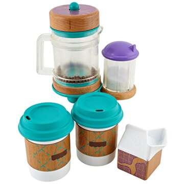 Fisher-Price Wooden Toys, Early Bird Barista Set