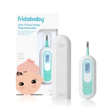 Frida Baby 3-in-1 Safety Thermometer for Kids