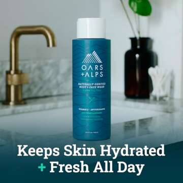 Oars + Alps Men's Premium Body Wash with Vitamin E