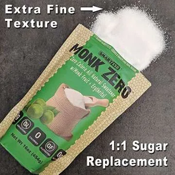 Monk Zero - Zero Calorie Monk Fruit Sweetener 16oz