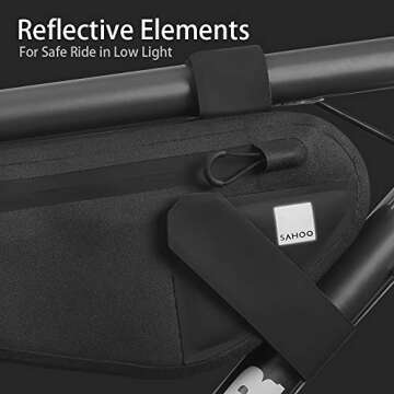 Roswheel Sahoo Race Series Bike Frame Bag Bicycle Front Top Tube Bag Triangle Pouch (122033)