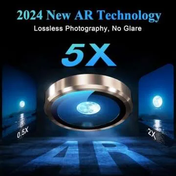 YWXTW Camera Lens Protector for iPhone 16 Pro and Max