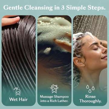 Gentle Balance with DHS Clear Shampoo for Sensitive Skin