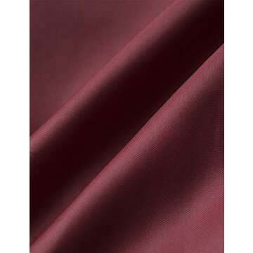 Tanming Women's Faux Leather Moto Biker Short Coat Jacket (WineRed10-L)