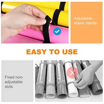 HTVRONT Vinyl Storage Organizer for Craft Supplies