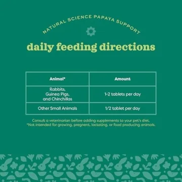 Oxbow Natural Papaya Digestive Support for Small Animals