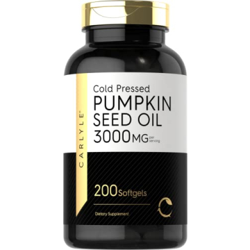 Carlyle Pumpkin Seed Oil 3000mg Softgels for Health