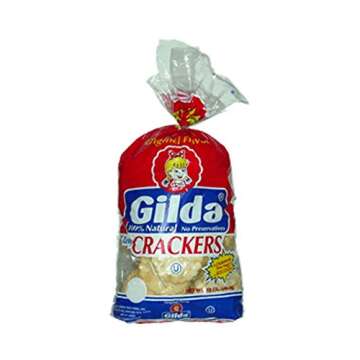 Gilda Tasty Crackers, 12 ounce Bag, 4 packages Cuban Traditional Style - One count bag