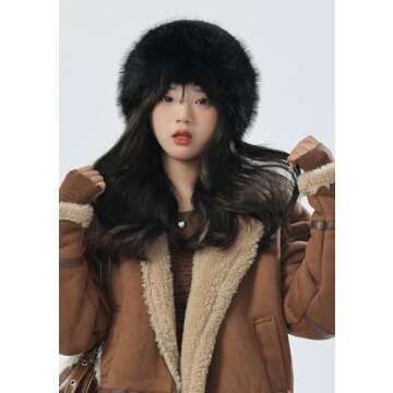 Luxurious Winter Faux Fur Bucket Hat for Stylish Comfort