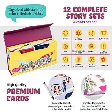 Kids Story Cards Sequence Game for Engaging Learning