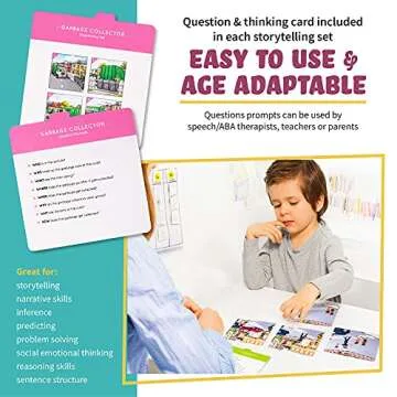 Kids Story Cards Sequence Game for Engaging Learning