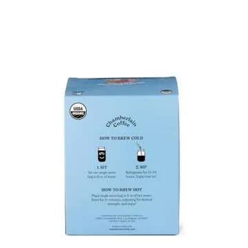 Chamberlain Coffee Cold Brew Singles Variety Pack - Delicious Flavors
