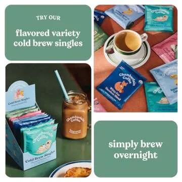 Chamberlain Coffee Cold Brew Singles - Flavorful & Convenient