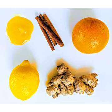 Homestead Flavored Honey Sticks (50 Pack) - 5 Flavors Include Clover, Cinnamon, Orange, Lemon, Ginger - Pure American Honey Sticks with Essential Oils for Taste - Honey Sticks for Tea - Tea Sticks