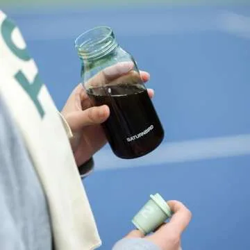 SATURNBIRD Coffee Instant Cold Brew, Light-Medium Roast (NO.2), 100% Arabica, Enjoy Cold/Hot, 24 Single Serves Perfect for Iced Coffee, Camping, Travel, Home, Office