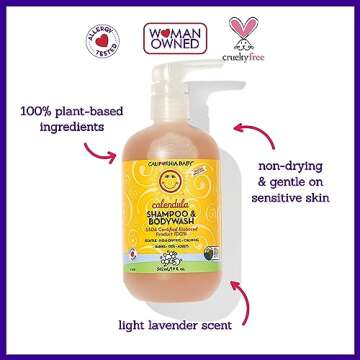 California Baby Shampoo & Body Wash | Gentle & Plant-Based