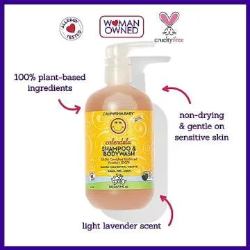 California Baby Shampoo & Body Wash | Gentle & Plant-Based