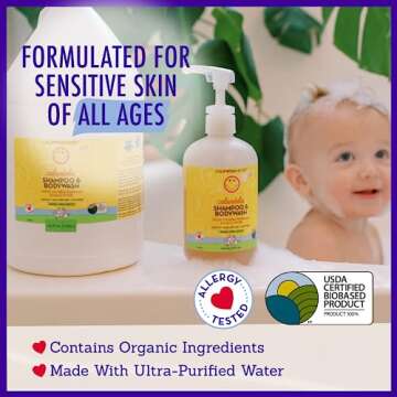California Baby Shampoo & Body Wash | Gentle & Plant-Based