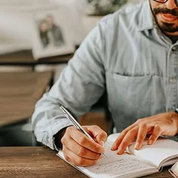 ChaoQ Stainless Steel Ballpoint Pens - 6 Pack