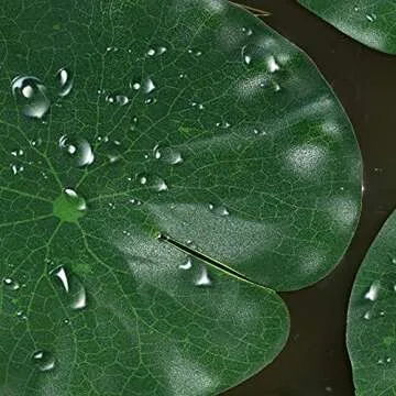 Molain Artificial Lotus Leaves - Premium Floating Lily Pads