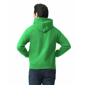 Gildan Irish Green Fleece Hoodie - Large Pack