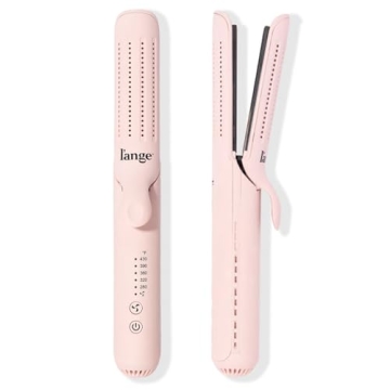 L'ANGE HAIR Le Duo Standard 360° Airflow Styler | 2-in-1 Curling Wand & Titanium Flat Iron Hair Str...