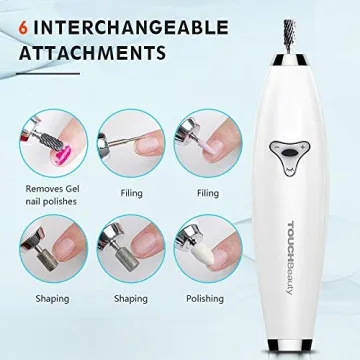 TouchBeauty Portable Nail Drill Set for Home Manicure