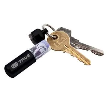 True Utility CashStash Waterproof Cash Capsule Key Ring