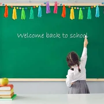 Colorful Rainbow Tassel Garland Set for All Occasions