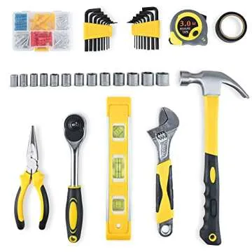 108 Piece Tool Set for Home Repair Tasks and Craftsmen