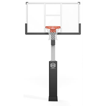 Dominator Adjustable Basketball Hoop 72" Backboard Quality Performance