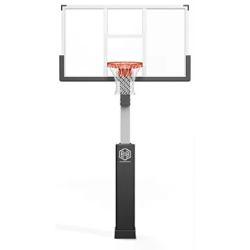 Dominator Adjustable Basketball Hoop 72" Backboard Quality Performance
