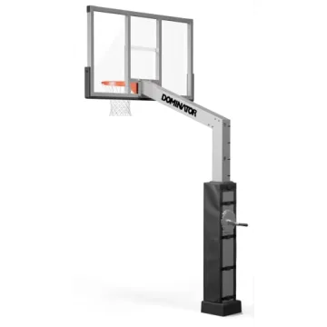 Dominator Adjustable Basketball Hoop 72" Backboard Quality Performance