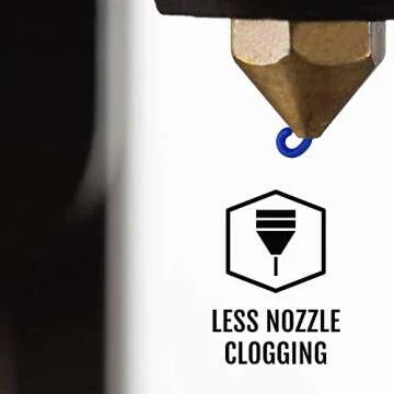 HATCHBOX ABS 3D Printer Filament, Dimensional Accuracy +/- 0.3 mm, 1 kg Spool, 1.75 mm, Blue