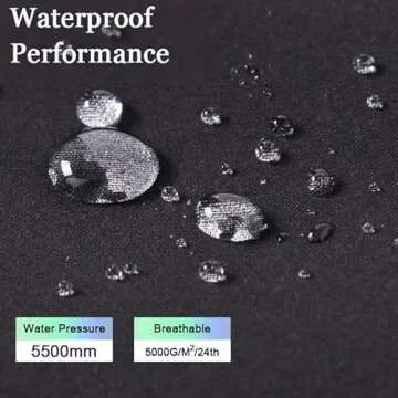 Gash Hao Men's Waterproof Snow Ski Softshell Pants