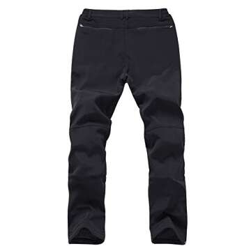 Gash Hao Men's Waterproof Snow Ski Softshell Pants