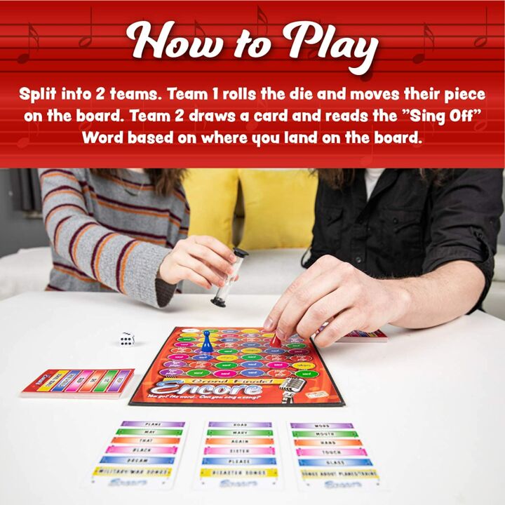 Encore Board Game - Fun Singing Competition Game