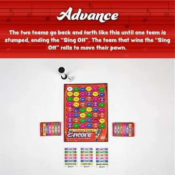 Encore Board Game - Fun Singing Competition Game