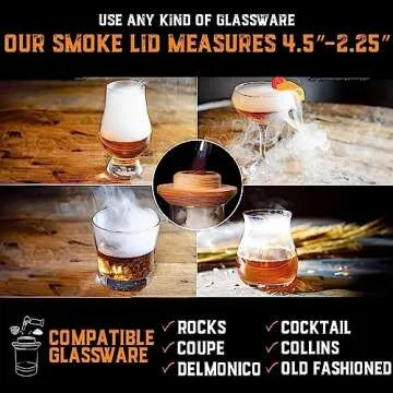 Cocktail Smoker Kit - Enhance Drinks with Oak Smokers