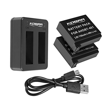 Kobra GoPro HERO4 Battery Pack with Dual Charger