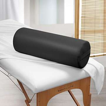 Premium Jumbo Round Massage Bolster for All Therapists