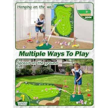 Liberry Toddler Golf Set for Kids 3-7 - Engaging Golf Game