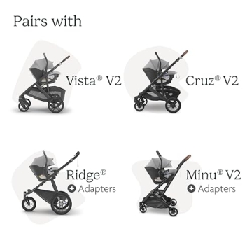 UPPAbaby Aria Car Seat - Lightweight & Secure for Infants