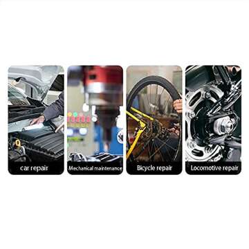 NEWCOMDIGI Universal Double Ended Wrench,Self-Tightening 8-22mm Screw Nuts Repair Wrenches,Double-Headed Ratchet Spanner,Plumbing Tools,Tap Spanner