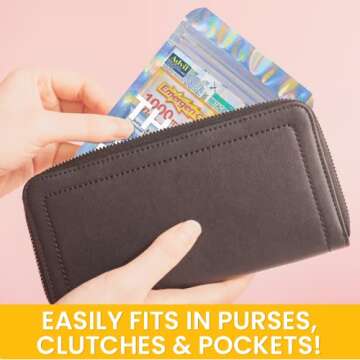 Real Vitamins The Rally Bag - 1 Pre-Filled Hangover Kit for Bachelorette Party Favors, 21st Birthday, Weddings, Corporate Events | 7 Piece Hangover Supplies & Bag (1 Kit)