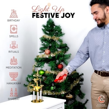 Celebrate with Candle Charisma 100 White Spell Candles