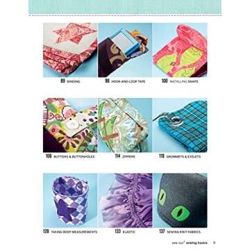 Sew Me! Sewing Basics: Simple Techniques and Projects for First-Time Sewers (Design Originals) Beginner-Friendly Easy-to-Follow Directions to Learn as You Sew, from Sewing Seams to Installing Zippers