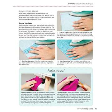 Sew Me! Sewing Basics: Simple Techniques and Projects for First-Time Sewers (Design Originals) Beginner-Friendly Easy-to-Follow Directions to Learn as You Sew, from Sewing Seams to Installing Zippers