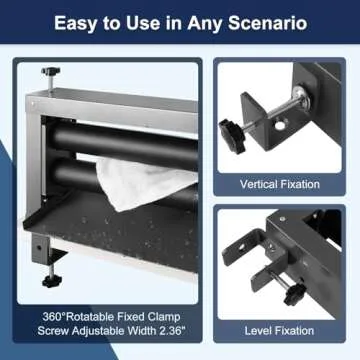 Upgraded Clothes Wringer, Heavy Duty 5X Thicker Design for Camping